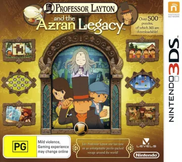 professor Layton e l eredita degli Aslant, Il (Italy) box cover front